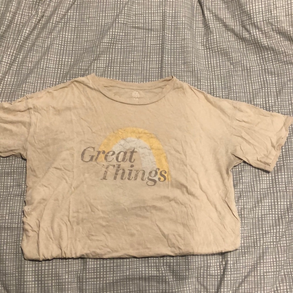AERIE real soft graphic tee